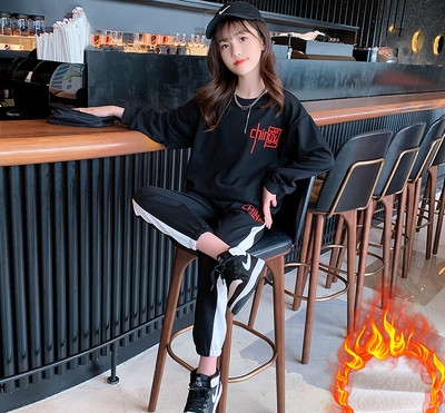 Παιδικό καθημερινό σετ δύο σε κόκκινο και μαύρο χρώμα