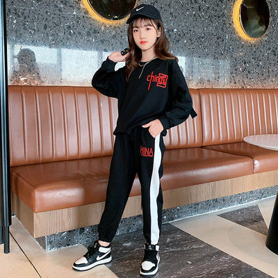 Παιδικό καθημερινό σετ δύο σε κόκκινο και μαύρο χρώμα