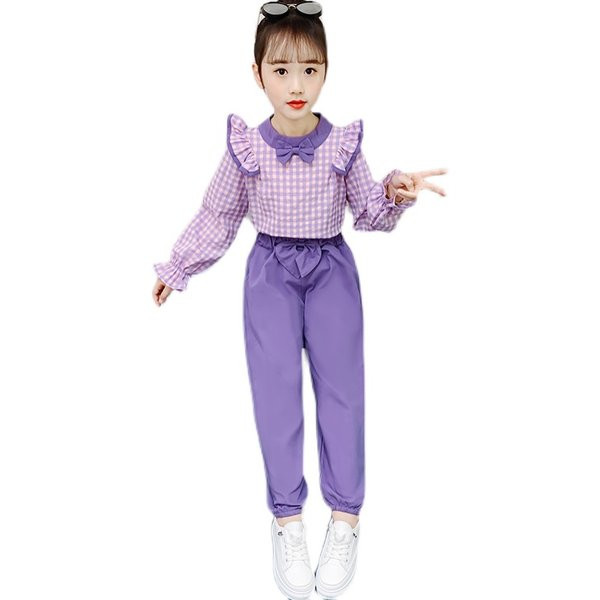 Set de camasa si pantaloni lungi pentru copii