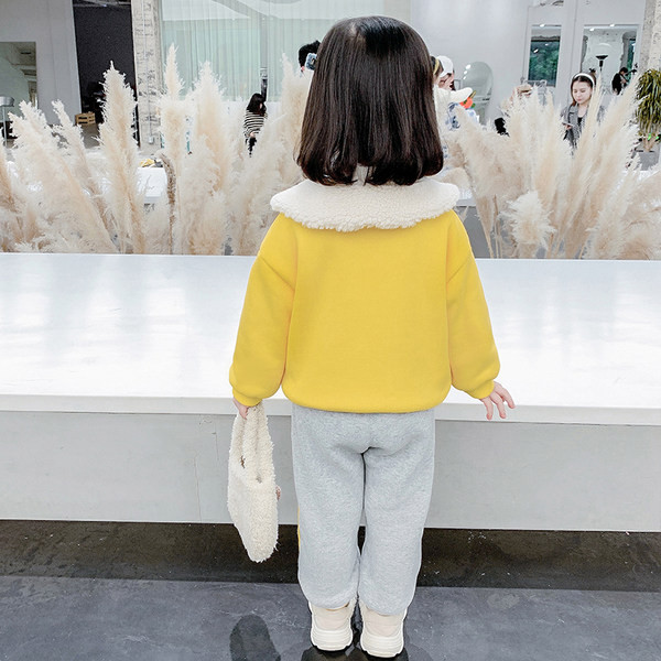 Set copii model nou pentru fete in doua parti cu aplicatie