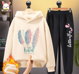 Παιδικό καθημερινό σετ για κορίτσια με ζεστή φόδρα - διάφορες εφαρμογές