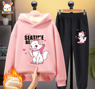 Παιδικό καθημερινό σετ για κορίτσια με ζεστή φόδρα - διάφορες εφαρμογές