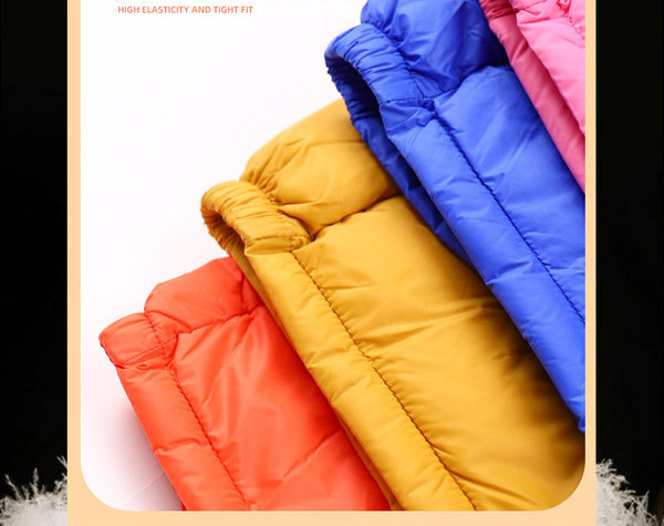 Ελαφρύ πουπουλένιο μπουφάν για αγόρια με κουκούλα