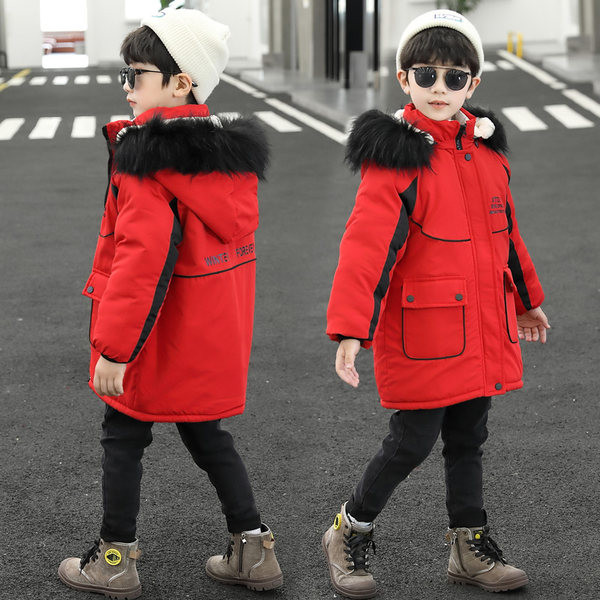 Χειμερινό μπουφάν με ζεστή φόδρα για αγόρια