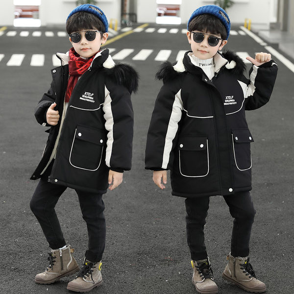 Χειμερινό μπουφάν με ζεστή φόδρα για αγόρια