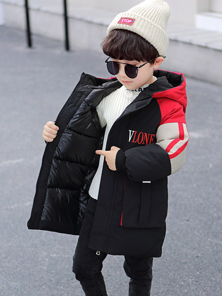 Χειμερινό μπουφάν για αγόρια μεσαίου μήκους