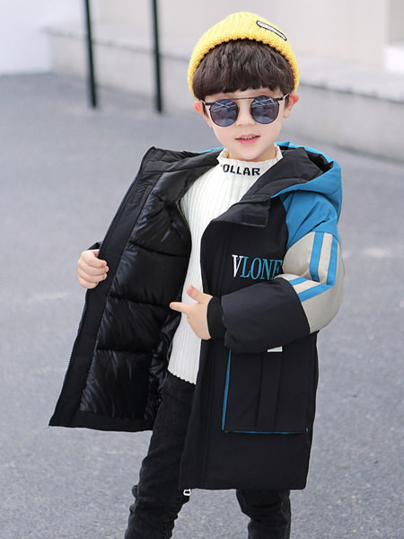 Χειμερινό μπουφάν για αγόρια μεσαίου μήκους