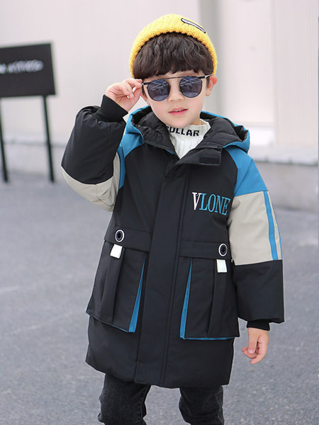 Χειμερινό μπουφάν για αγόρια μεσαίου μήκους