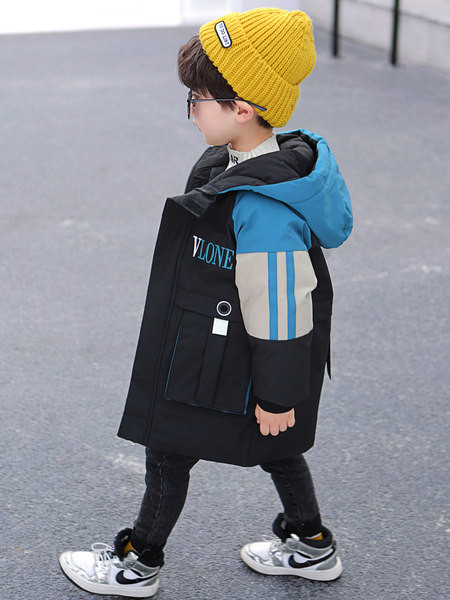 Χειμερινό μπουφάν για αγόρια μεσαίου μήκους