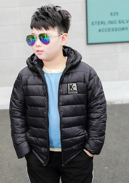 Φθινοπωρινό παιδικό μπουφάν με κουκούλα για αγόρια