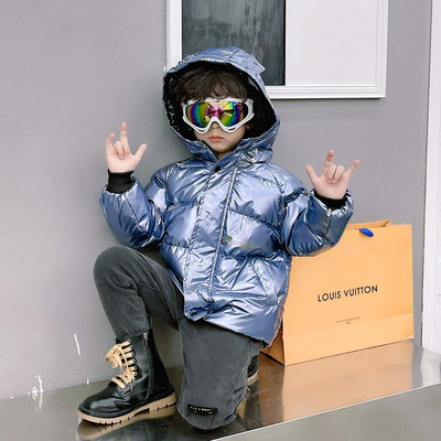 Παιδικό μπουφάν με κουκούλα σε πολλά χρώματα για αγόρια