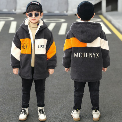 Φθινοπωρινό-χειμωνιάτικο μπουφάν για αγόρια με ζεστή φόδρα