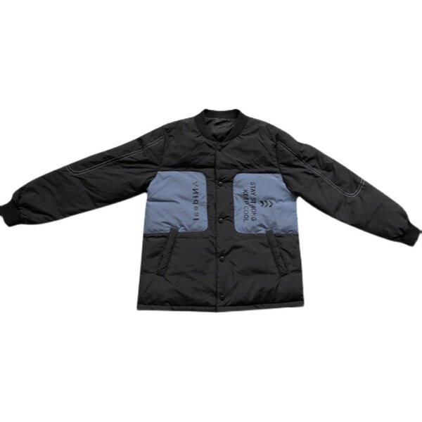 Детско зимно яке за момчета с ниска яка