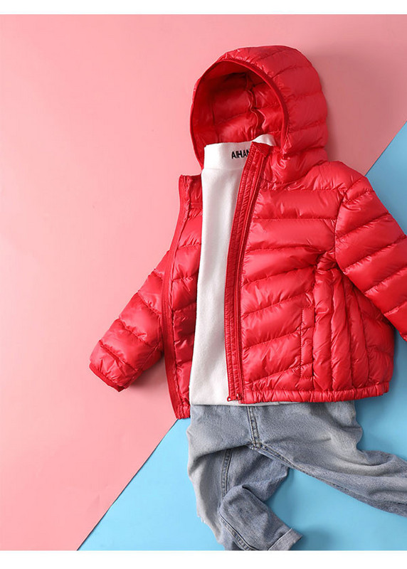 Нов модел детско яке с качулка в няколко цвята за момчета