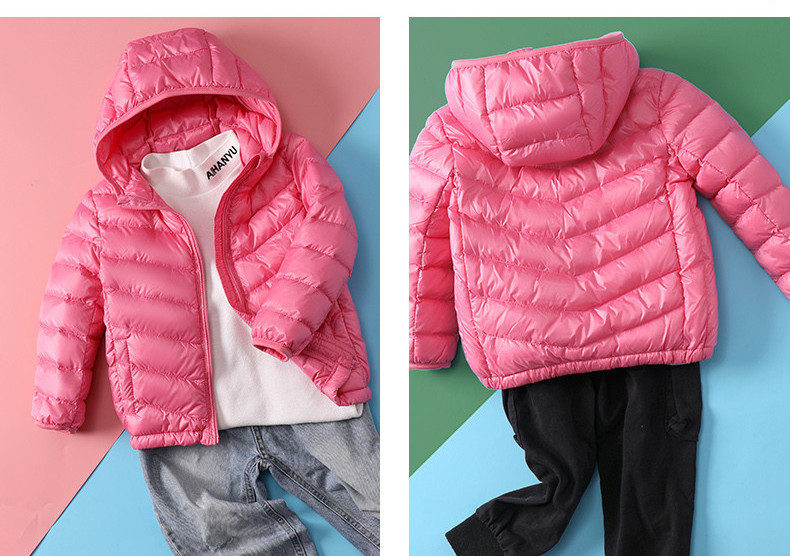 Нов модел детско яке с качулка в няколко цвята за момчета