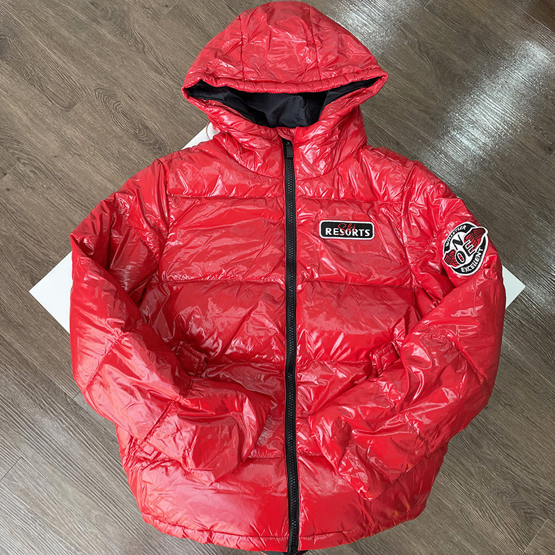 Нов модел детско яке с емблема и качулка за момчета