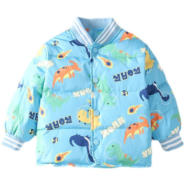 Детско цветно яке с копчета за момчета