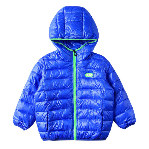 Детско яке за момчета с емблема и качулка