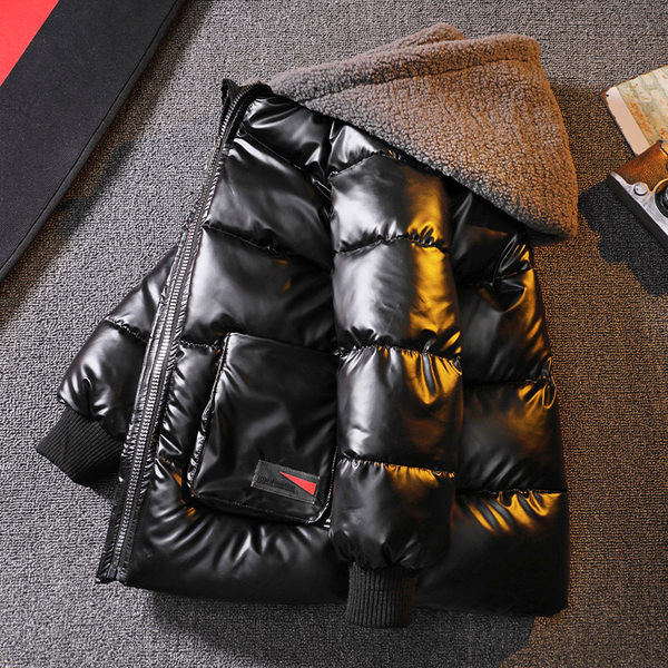 Детско модерно яке с качулка - за момчета