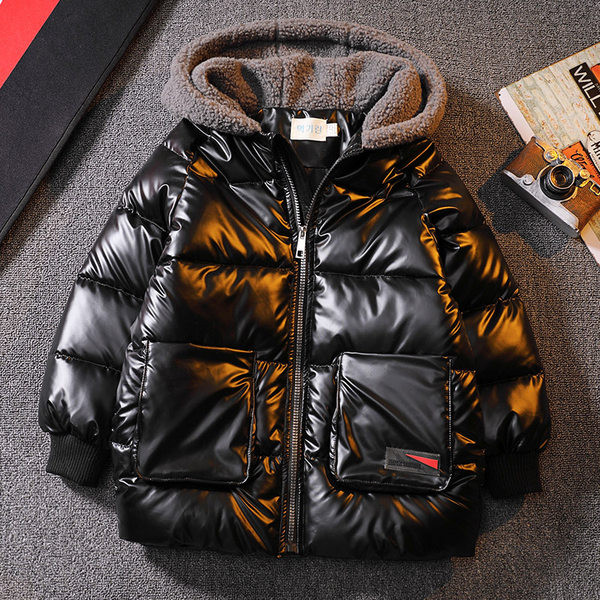 Детско модерно яке с качулка - за момчета