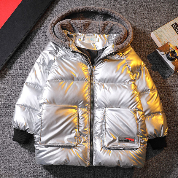 Детско модерно яке с качулка - за момчета