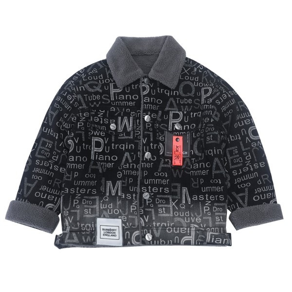 Модерно дънково яке за момчета с мека подплата