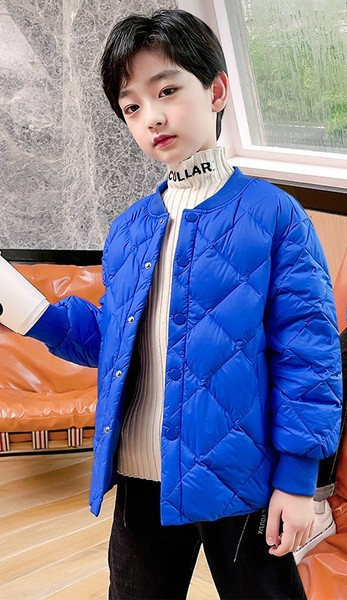 Детско яке за момчета с копчета