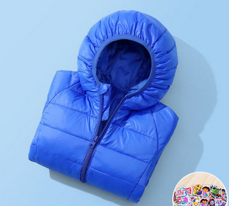 Нов модел детско олекотени яке с качулка-подходящо за момичета и момчета