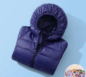 Нов модел детско олекотени яке с качулка-подходящо за момичета и момчета