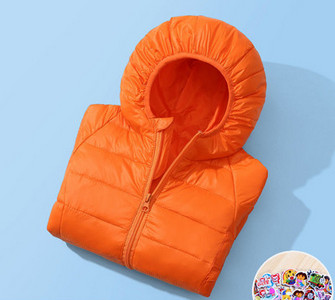 Нов модел детско олекотени яке с качулка-подходящо за момичета и момчета