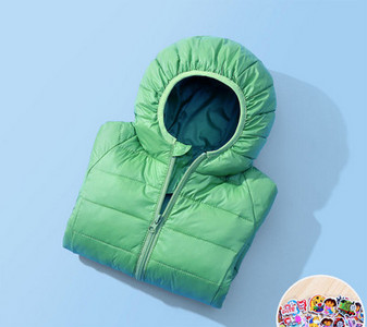 Нов модел детско олекотени яке с качулка-подходящо за момичета и момчета