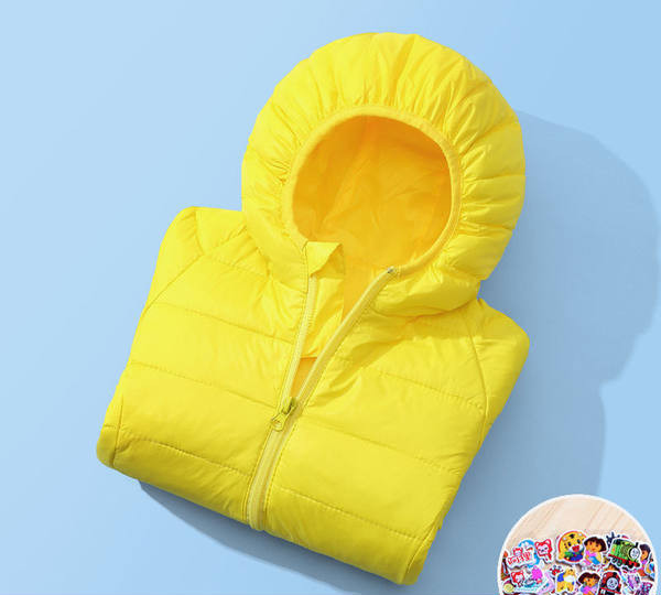 Нов модел детско олекотени яке с качулка-подходящо за момичета и момчета