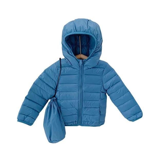 Ежедневно детско яке с качулка и цип