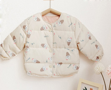 Есенно-зимно яке за момичета и момчета с различни апликации