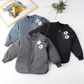 Ежедневно яке с цип и апликация-за момчета