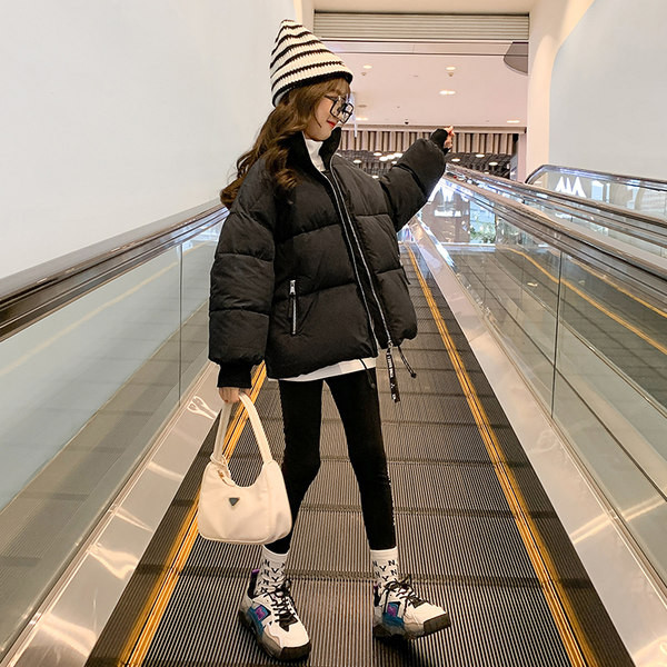 Детско зимно яке с цип - за момичета