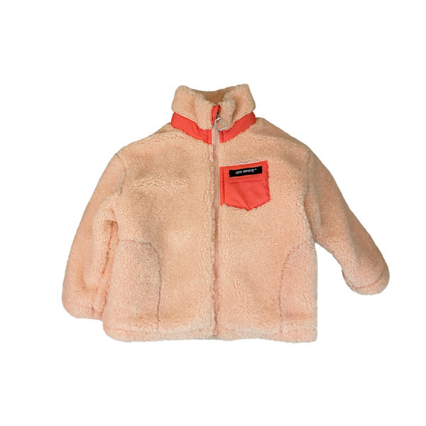 Детско пухено яке с цип и висока яка