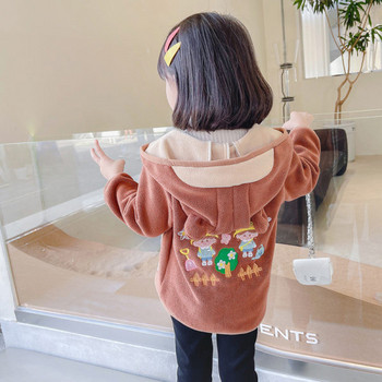 Νέο μοντέλο παιδικό φούτερ με κουκούλα και τρισδιάστατο στοιχείο
