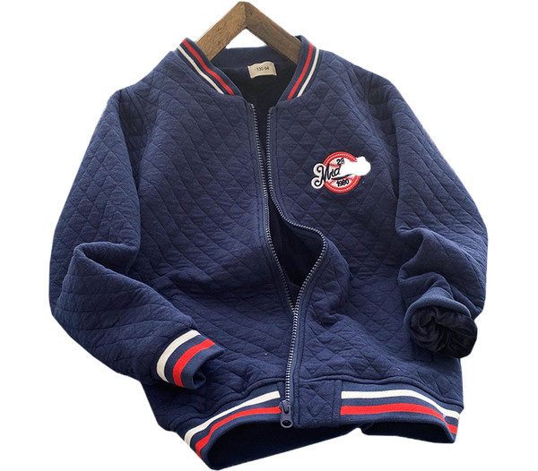 Детско капитонирано яке тип бейзболно 