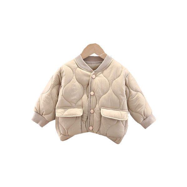 Есенно-зимно капитонирано яке с копчета и джобове