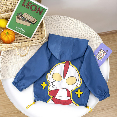 Ежедневно детско яке с апликация за момичета и момчета