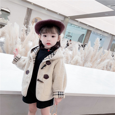 Детско ежедневно зимно палто - два цвята