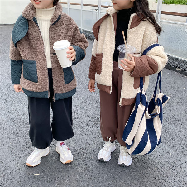 Детско зимно яке за момчета и момичета - пухено