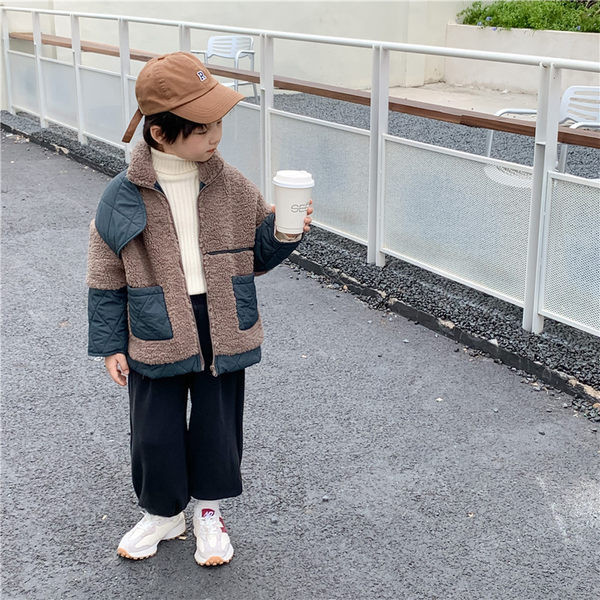 Детско зимно яке за момчета и момичета - пухено