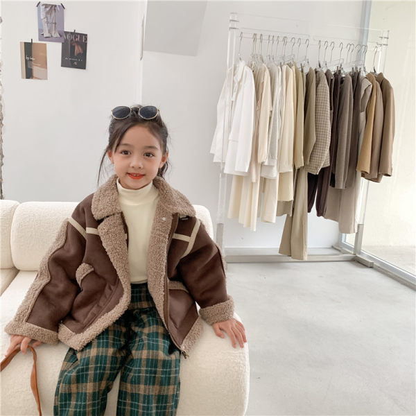 Нов модел детско зимно яке за момичета 