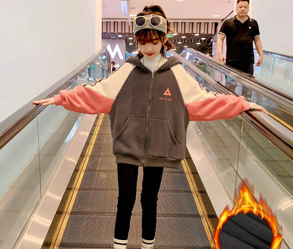 Детски суичър за момичета - широк модел