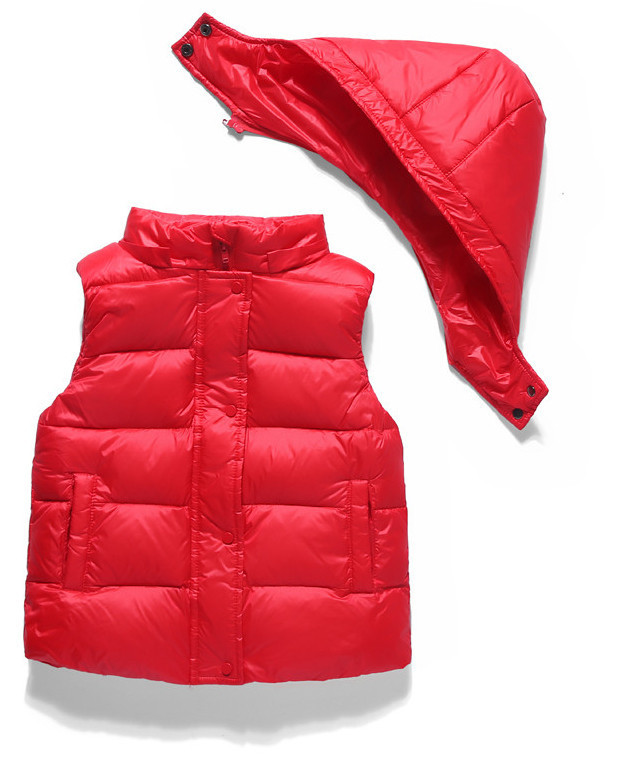 Ежедневен детски елек за момчета и момичета няколко цвята с качулка 