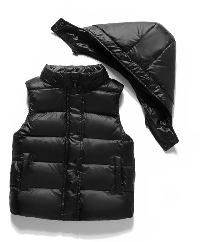 Ежедневен детски елек за момчета и момичета няколко цвята с качулка 