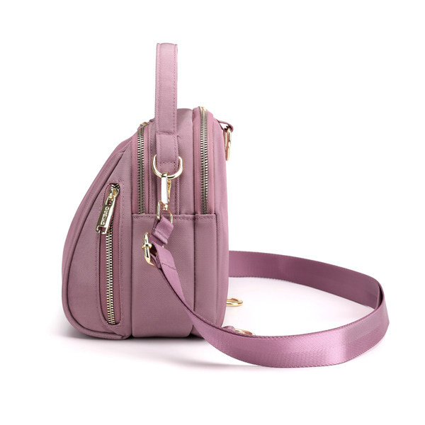 Нов модел дамска чанта с цип и две дръжки - няколко цвята