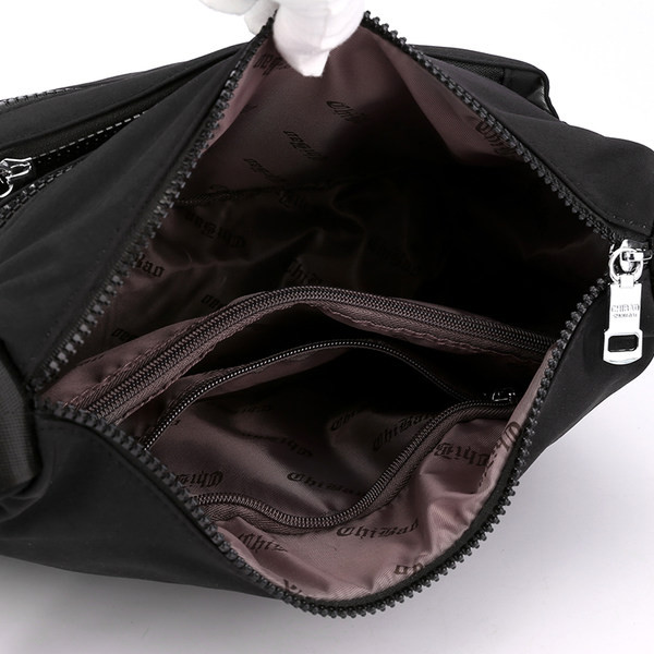 Ежедневна дамска чанта за през рамото с бродерия